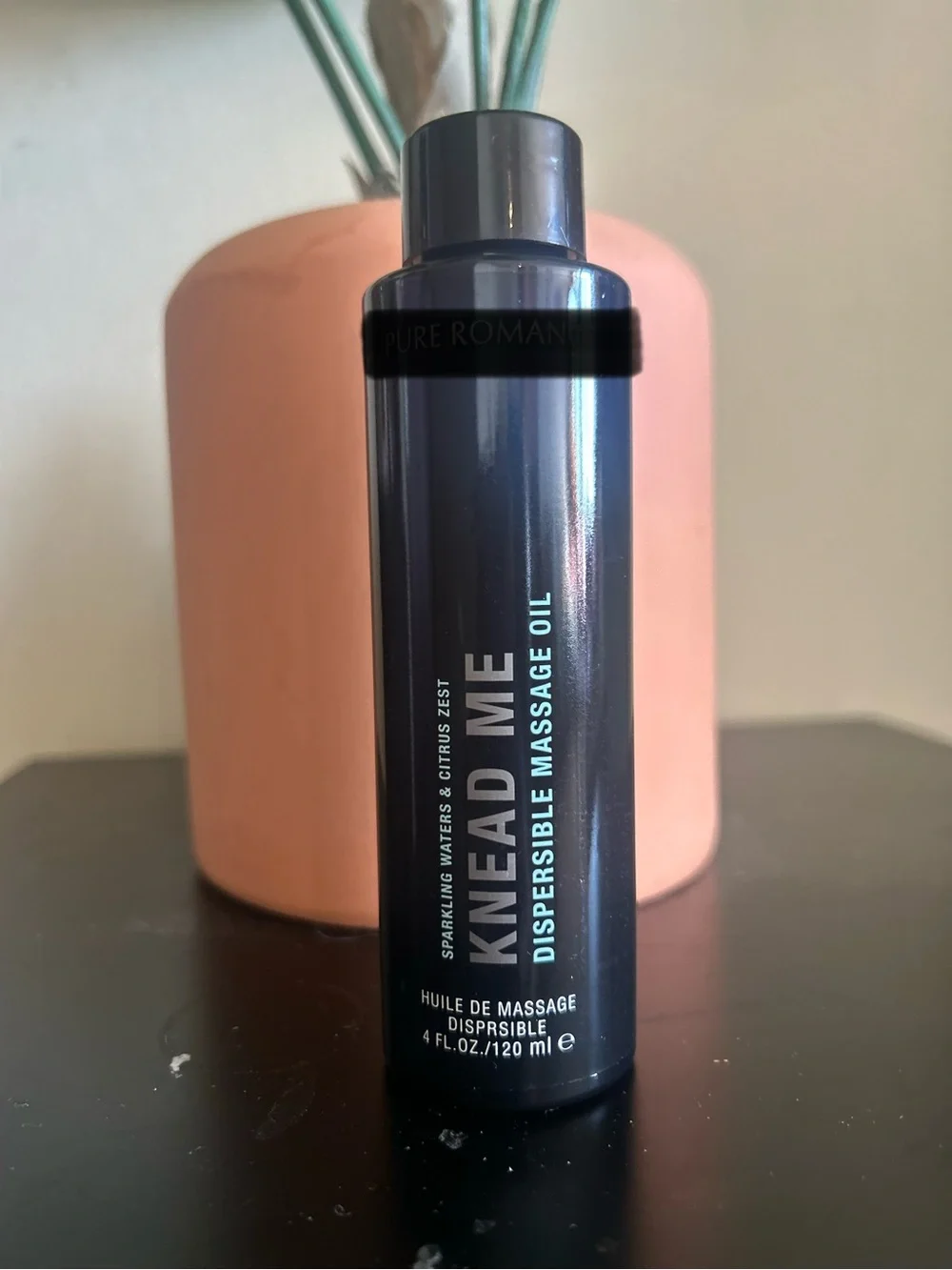 Knead Me Dispersible Massage Oil - Dark Blue